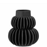 Bloomingville Halfdan Stoneware Vase Black